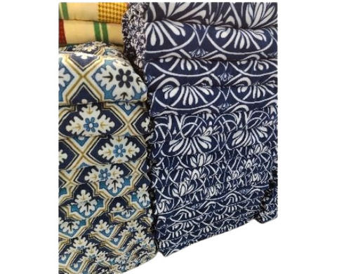 Block Printed Bed Sheets Set