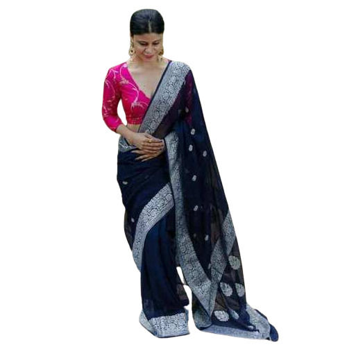 Ladies Georgette Chiffon Saree