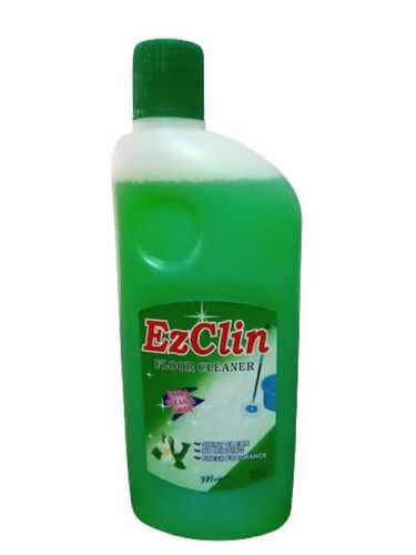 Floor Cleaner - Liquid Form, Green Color, 1 Year Shelf Life | Shining Finish, Germ-Killing Action, Plastic Bottle Packaging