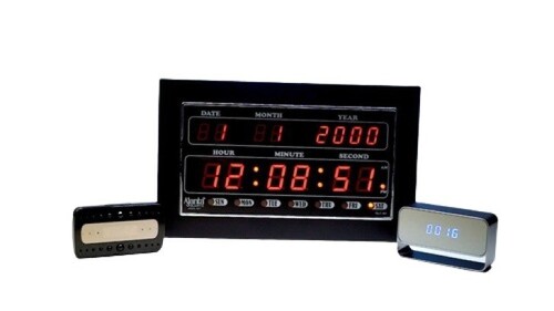 Spy Clock Camera - Color: Black