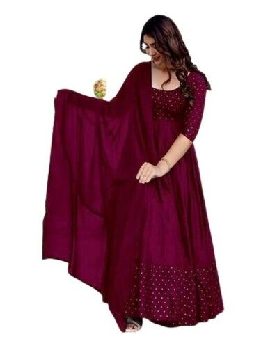 Washable Party Wear Gown