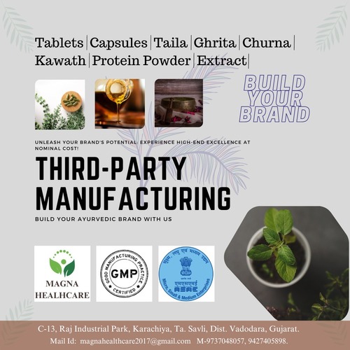 Premium Ayurvedic Third Party Manufacturing Services By Magna Healthcare