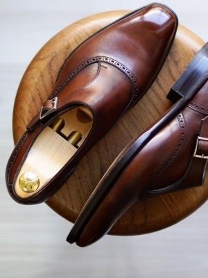 Brown Party Wear Shoes