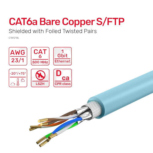 Cat-6rj45 Ethernet Cable (Roll 305 Mtrs)