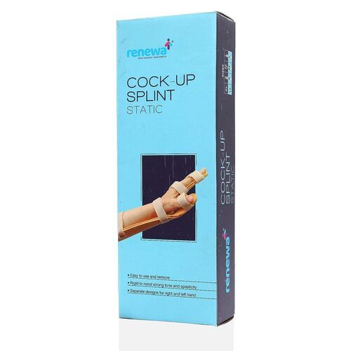 Skin Friendly Renewa Cock Up Splint Palm Support