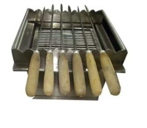 Polished Stainless Steel Barbeque Grill Application: Hotels