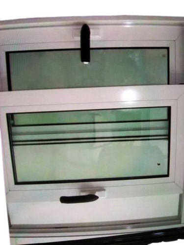 White Aluminium Sectional Window