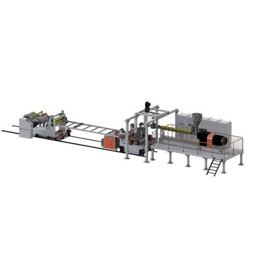 Automatic Pla Degradable Sheet Extrusion Machine