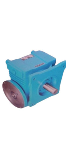 Crane Duty Gearbox - Metal, Polished Blue Finish, Durable Quality | New Industrial Equipment