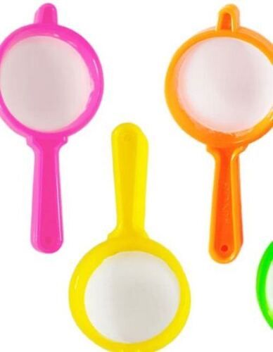 Multi Color Plastic Tea Strainer