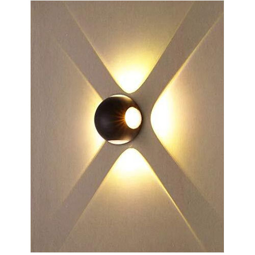 16 Watts Warm White Round Led Wall Lamp Power Source: Electric