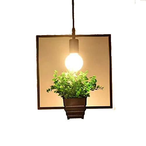 Square Hanging Ceiling Pendant Lamp Light Source: Energy Saving