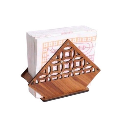 Wooden Tissue Holder