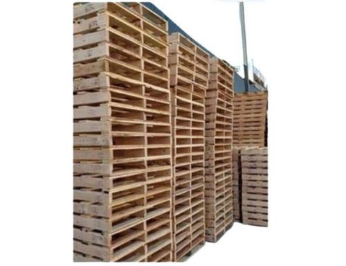 Wood White Four Way Pine Wooden Pallets