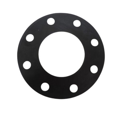 Sponge Rubber Gasket - New Full Faced Round Gasket, Silicon Material, Corrosion Resistant, High Durability, Optimum Finish for Industrial Usage