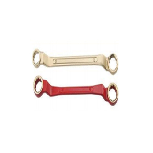 Non Sparking Double Ring Wrench - Color: Red And Golden