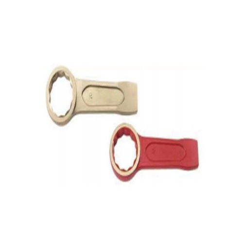 Non Sparking Slugging Wrench - Color: Red And Brown