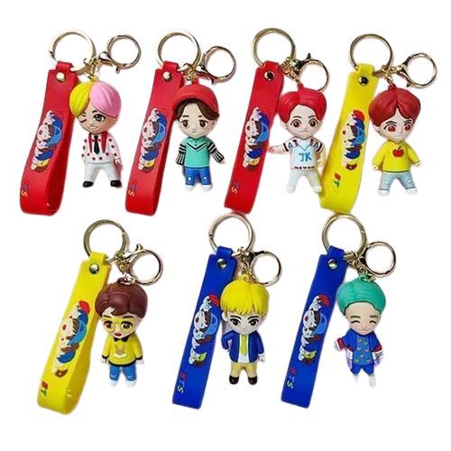 Pvc Rubber Keychain