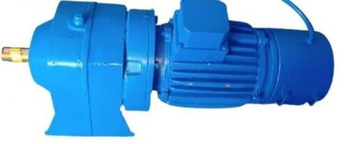 Geared Brake Motor - N8 Casting, 2 Day Process | Blue Finish, Ideal for Crane and Hoist Applications