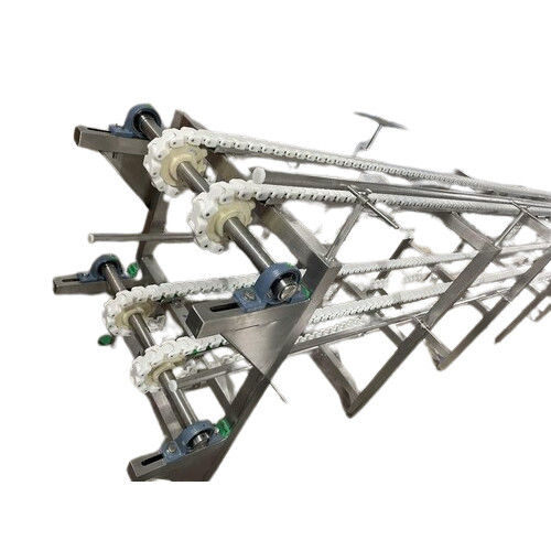 Heavy Duty Stainless Steel Crate Conveyor