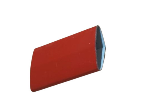 Industrial Steel Strapping Seals - 56x19x0.9 mm, Pre Painted Carbon Steel, Brick Red Color, Corrosion Resistant, Customized Shape