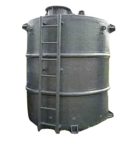 Black Round Shape Frp Storage Tank
