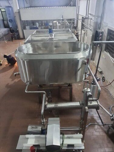 Coagulation Tank Paneer Vat Capacity: 500 Liter/Day