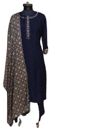 Comes In Various Colors Mirror Work Kurti