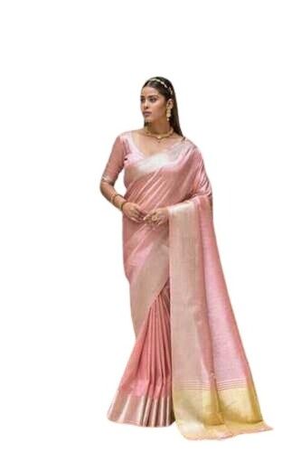 Comes In Various Colors Plain Silk Saree