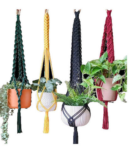 Lightweight Waterproof Crack Resistant Solid Plastic Decorative Plant Hanger 