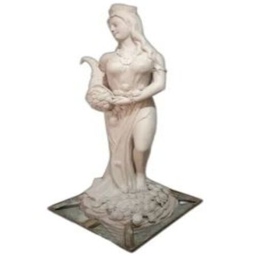 Fiber Lady Statue Color Off White