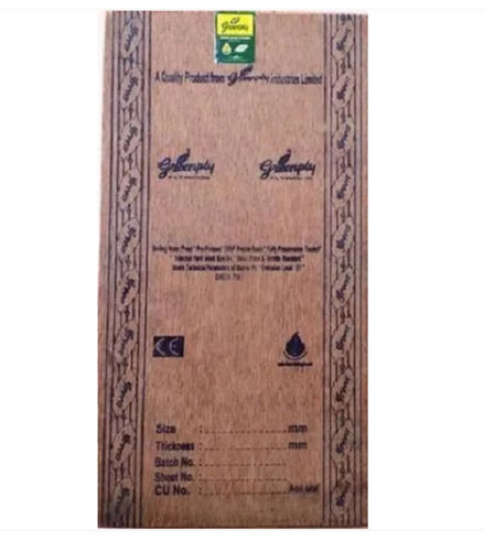 19mm Thickness Greenply Wooden Plywood For Furniture