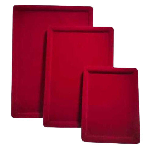 Rectangular Shape Table Top Jewelry Display Trays