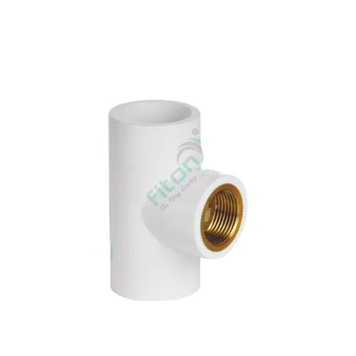 Female Connection Leak and Crack Resistant Upvc Tees For Plumbing Pipe Fittings