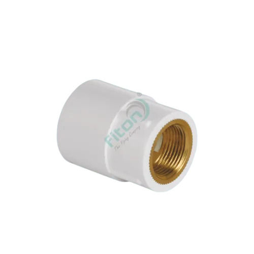 Female Connection Leak and Crack Resistant Upvc Brass Fta For Pipe Fittings