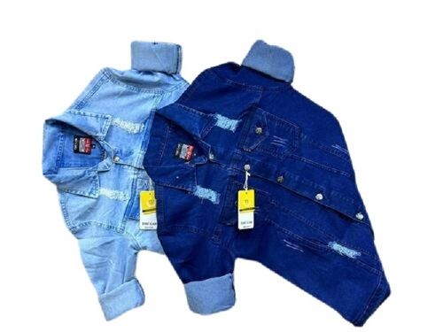 Unisex Promotional Use Full Sleeves Denim Jacket