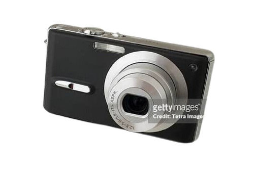 Digital Camera - High Efficiency, Standard Size Black Plastic and Glass Body | Manual Operation, HD Video Capture, Face Recognition, Shock Proof, Image Stabilizer, Digital Zoom, Removable Memory Card