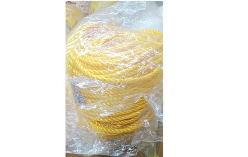 Crack Proof Yellow Polypropylene Rope