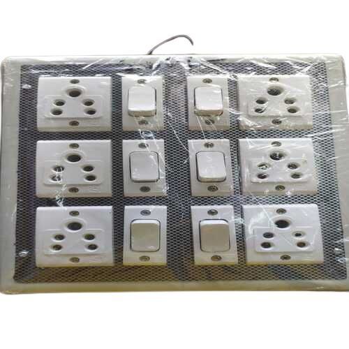 6 Battan 6 Socket Electric Board With Wiring