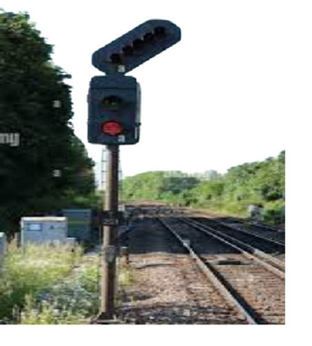 Pole Mounted Water Resistant High Efficiency Electrical Railway Signal Lights