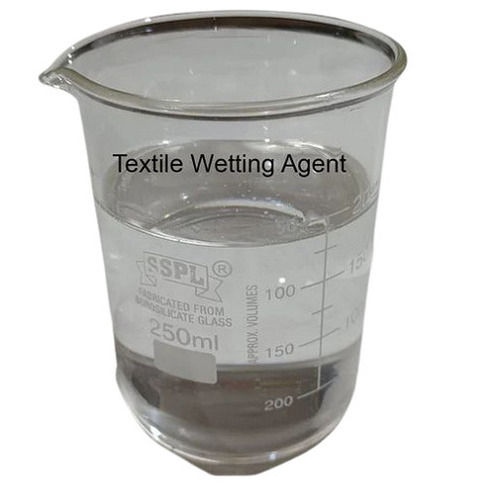 Textile Wetting Agent - Anionic, 100% Purity Liquid | Eco-Friendly, Good Quality, Transparent, Custom Packaging Size