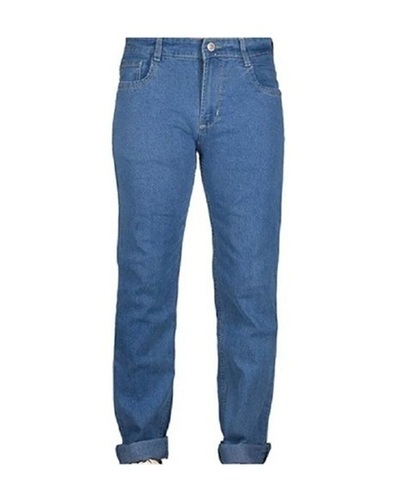 Mens Jean - Denim Regular Fit Size XS-XXXL Blue Color Ankle Length Stitched Washable Wrinkle & Tear Resistant Modern Design Breathable & Lightweight