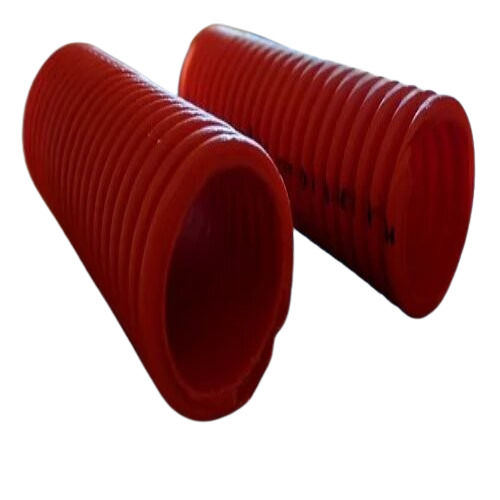 Orange Round Dwc Hdpe Corrugated Pipe For Ducting Cable