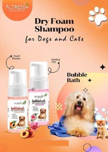 Dry Foam Shampoo for Dogs and Cats