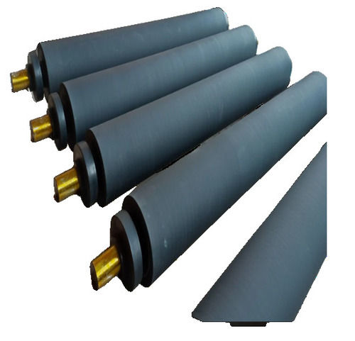 Lightweight Round Shape Solid Natural Rubber Expander Rollers For Industrial