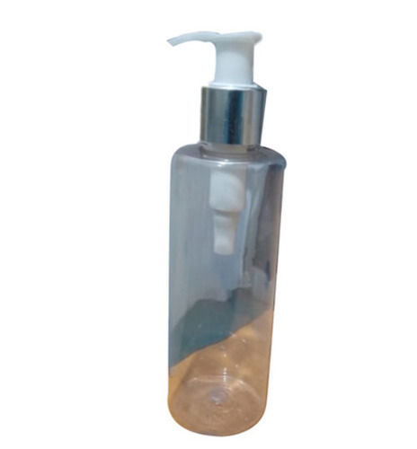 Transparent Round Cosmetic Pump Bottles