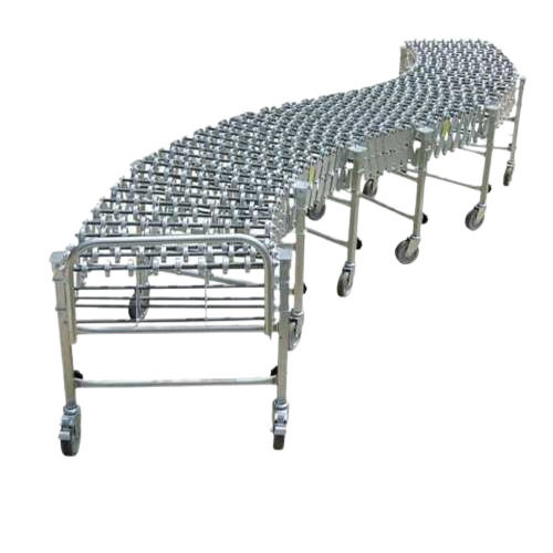 METALLIC STEEL FLEXIBLE TYPE WHEEL CONVEYORS