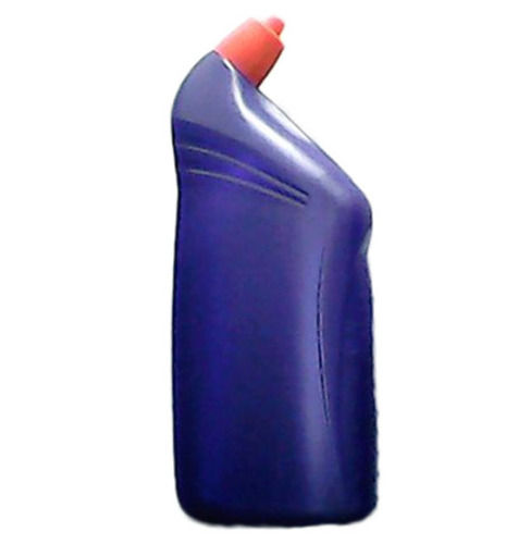 Blue PET Toilet Cleaner Bottle