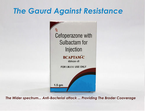 Bcaptam-c - Cefoperazone 1000mg + Sulbactam 500mg