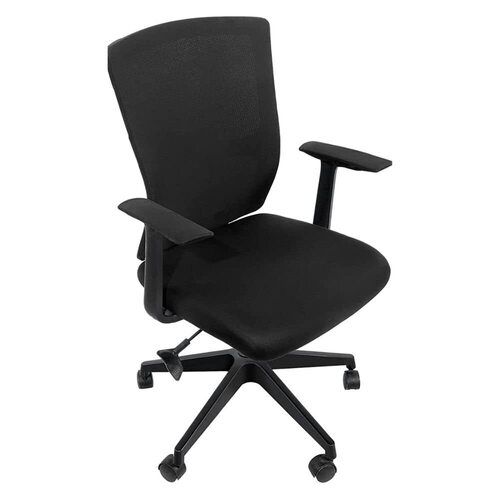 Adjustable Executive Office Chair - Modern Black Design | Eco-Friendly, Durable, Comfortable, Portable